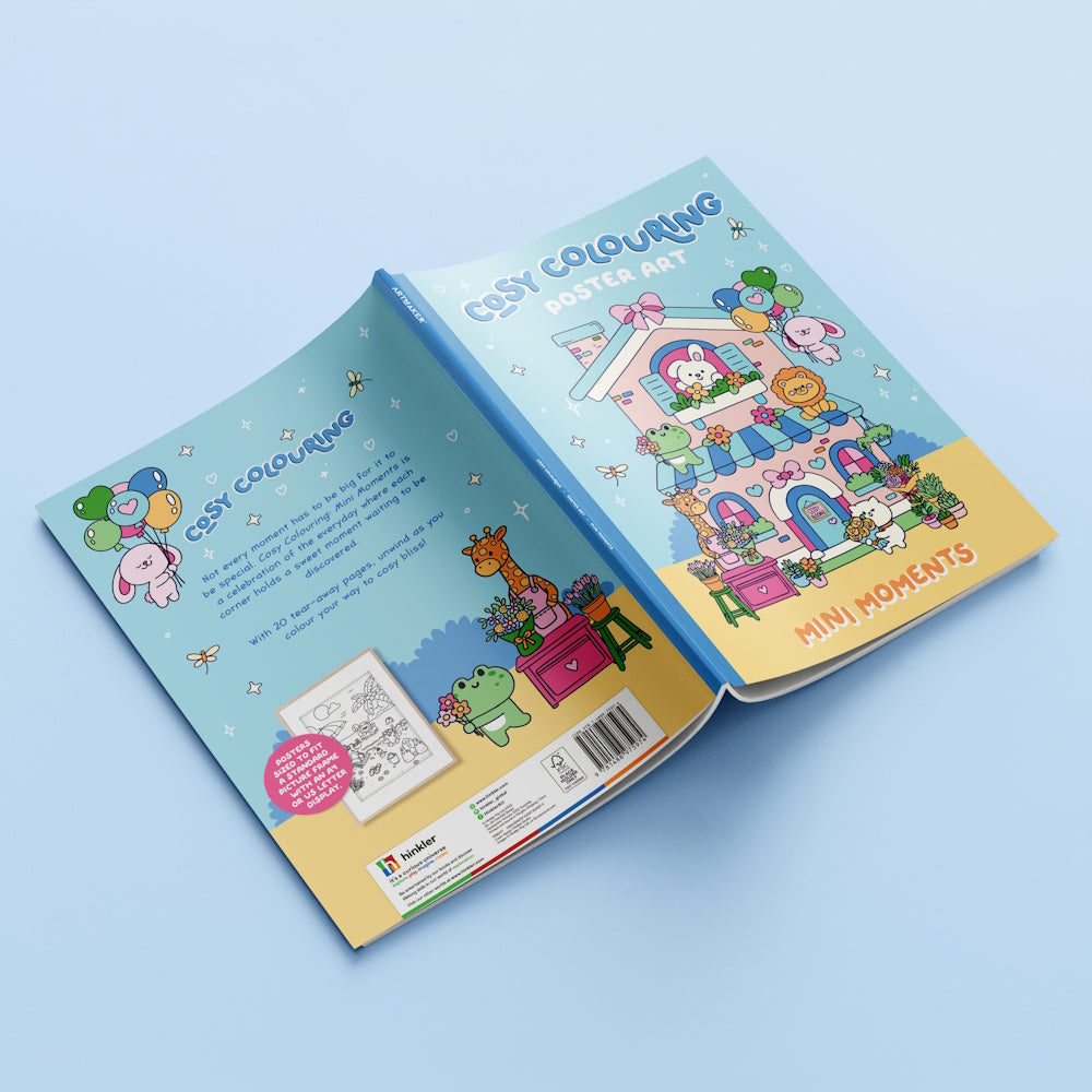 Art Maker Cosy Colouring Poster Art - Mini Moments