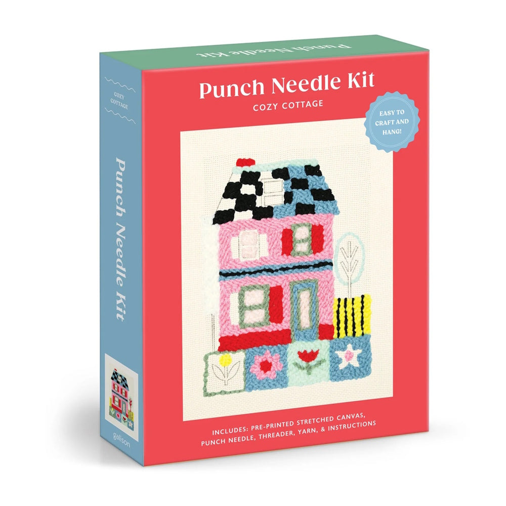 Cosy Cottage Punch Needle Kit
