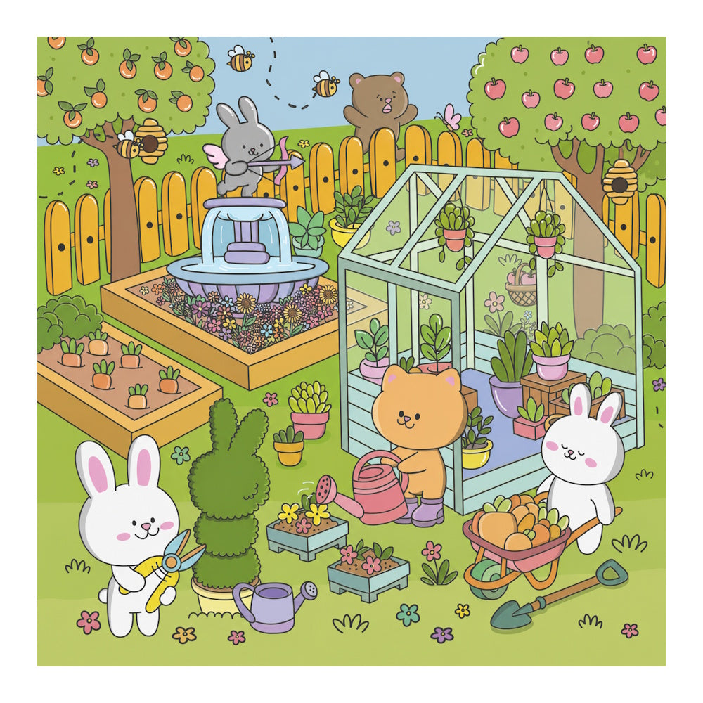 Cosy Jigsaw 500 Piece Puzzle - Gardening Guru