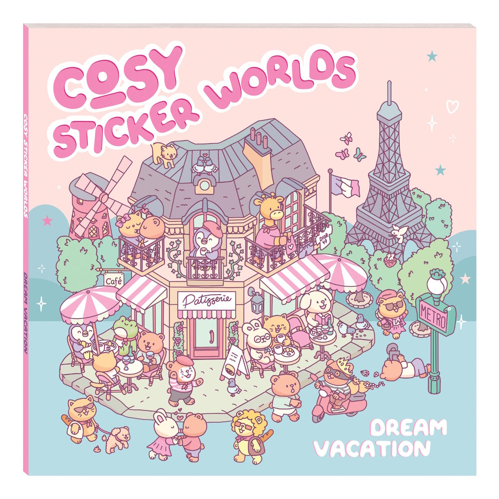 Art Maker Cosy Sticker Worlds - Dream Vacation
