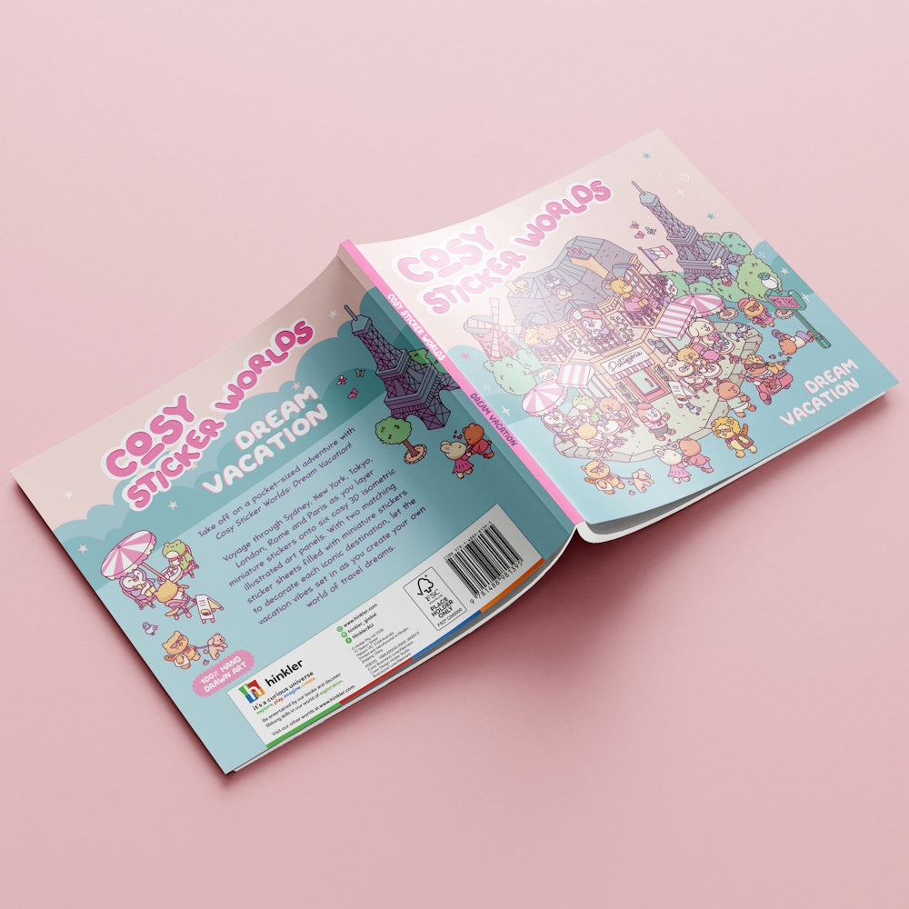 Art Maker Cosy Sticker Worlds - Dream Vacation