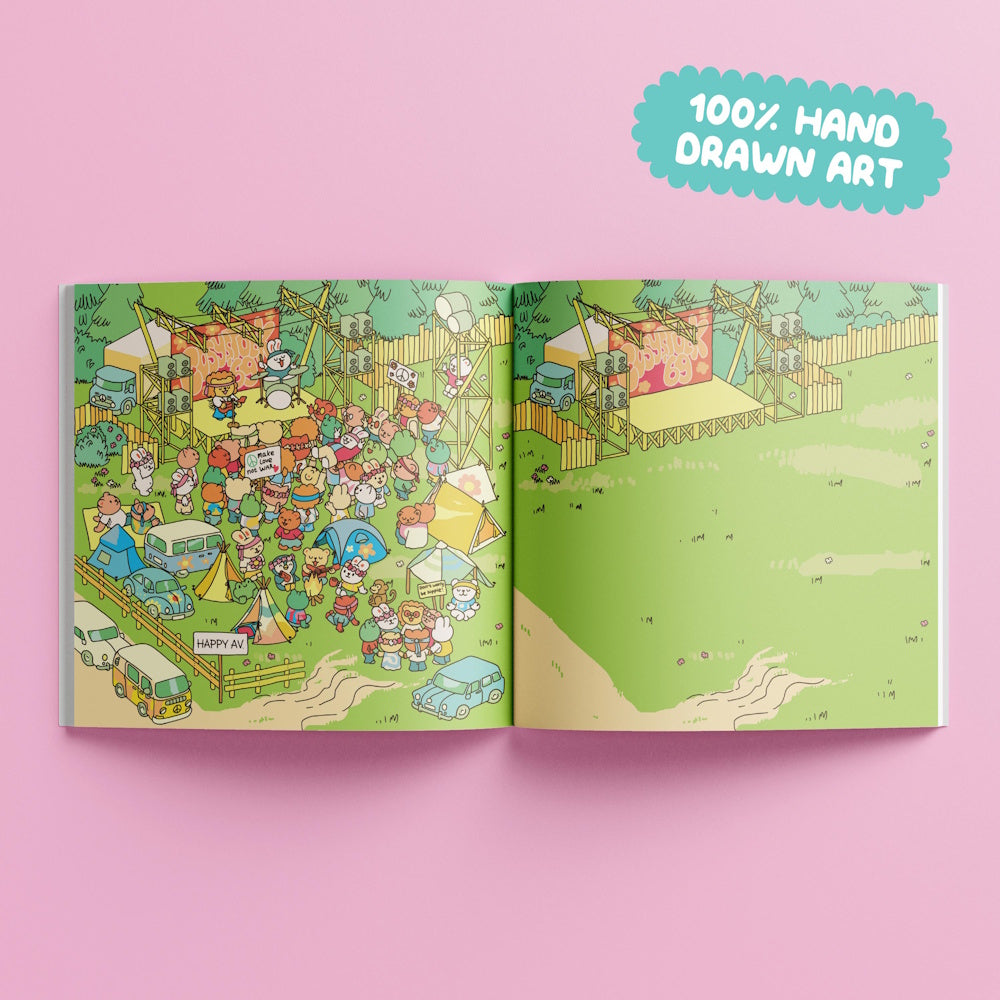Art Maker Cosy Sticker Worlds - Iconic Eras