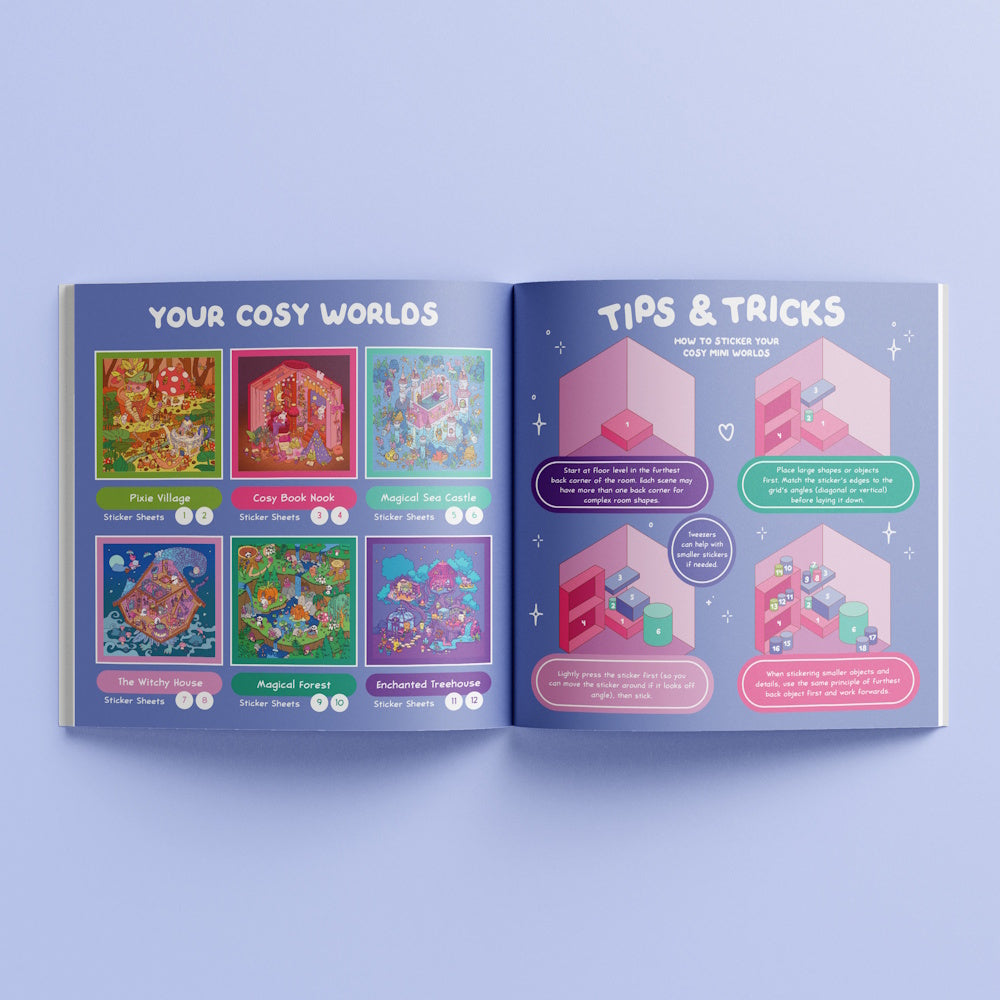 Art Maker Cosy Sticker Worlds - Magical Whimsy