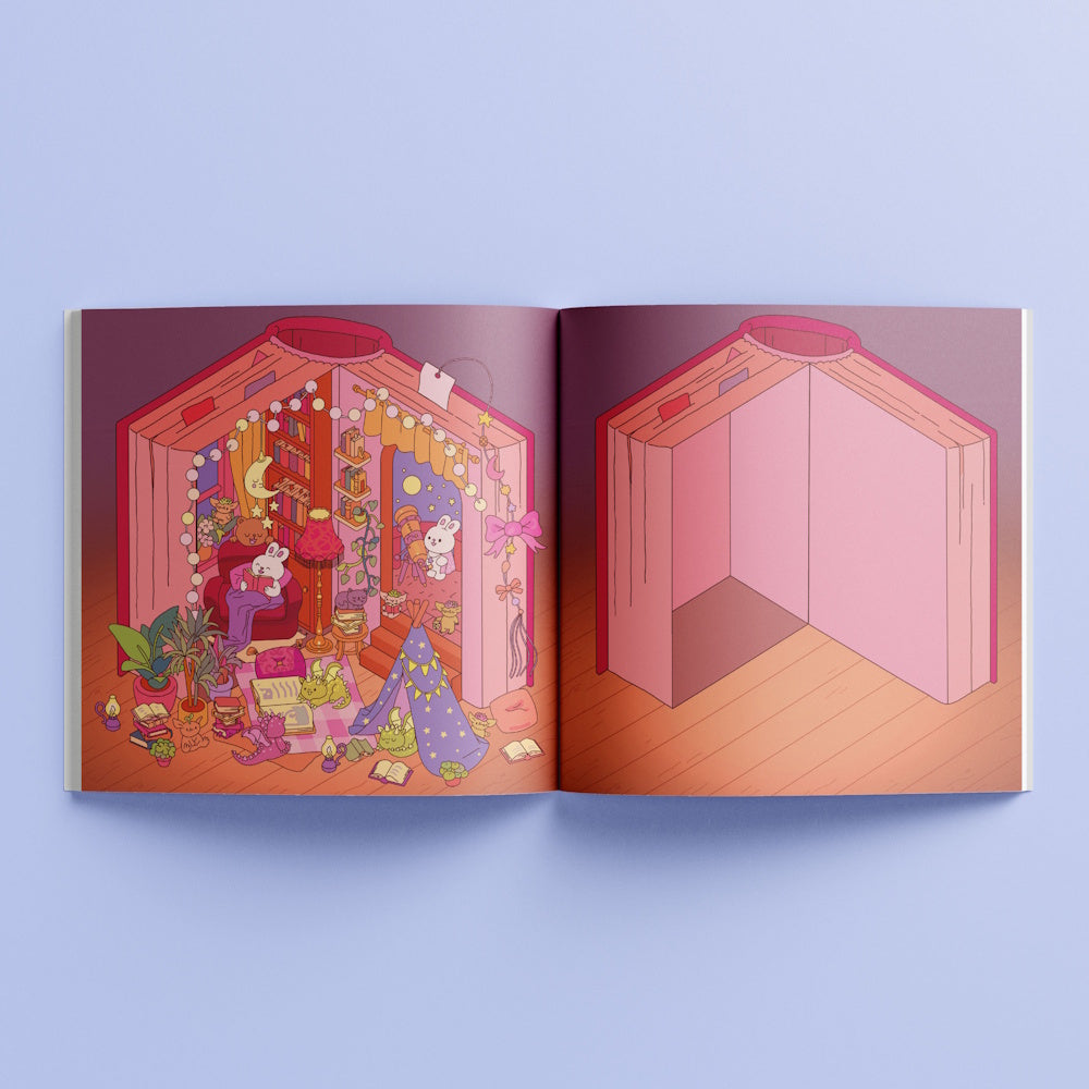 Art Maker Cosy Sticker Worlds - Magical Whimsy