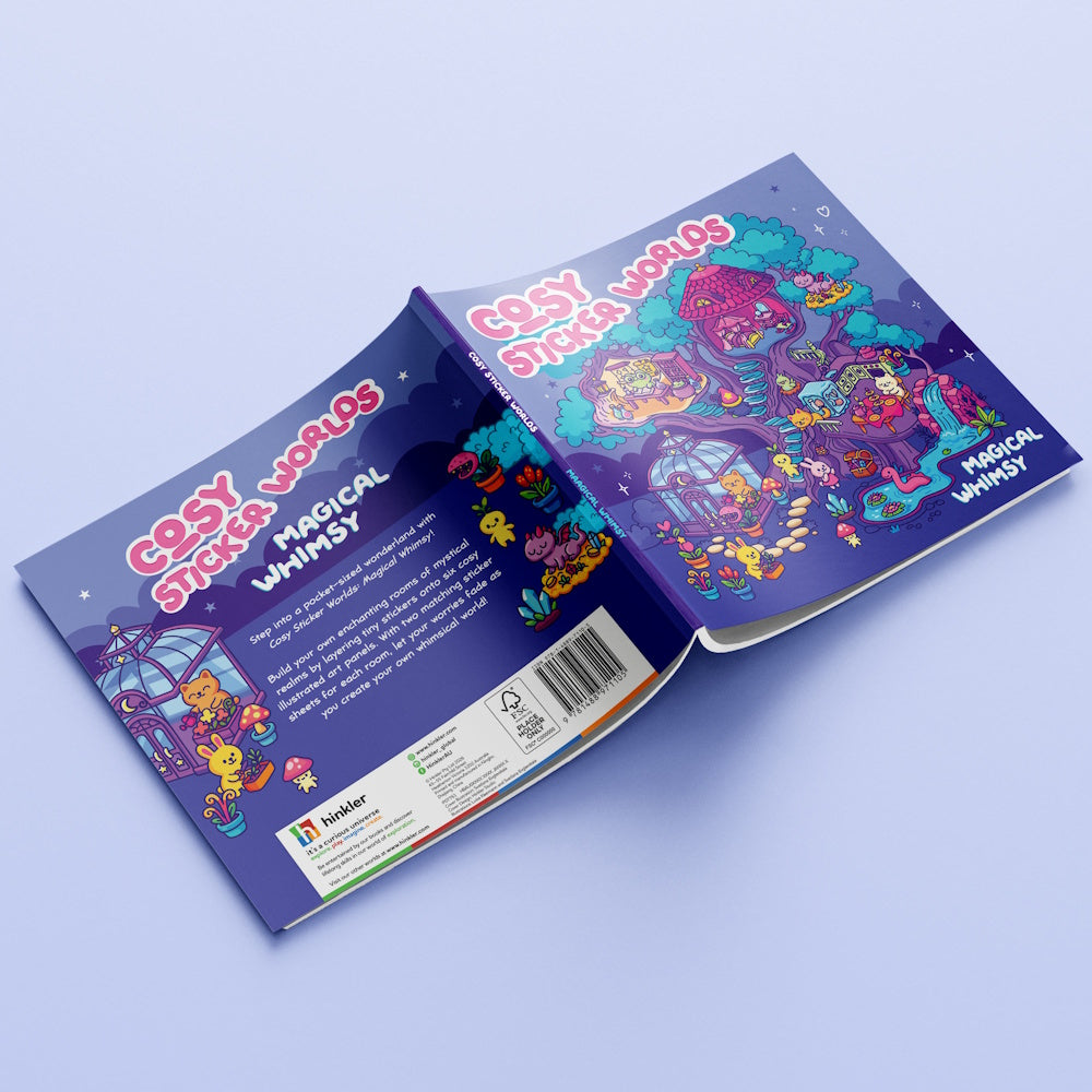 Art Maker Cosy Sticker Worlds - Magical Whimsy