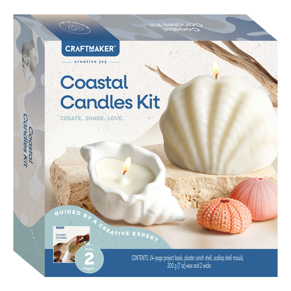 Craft Maker Classic Coastal Candles Kit
