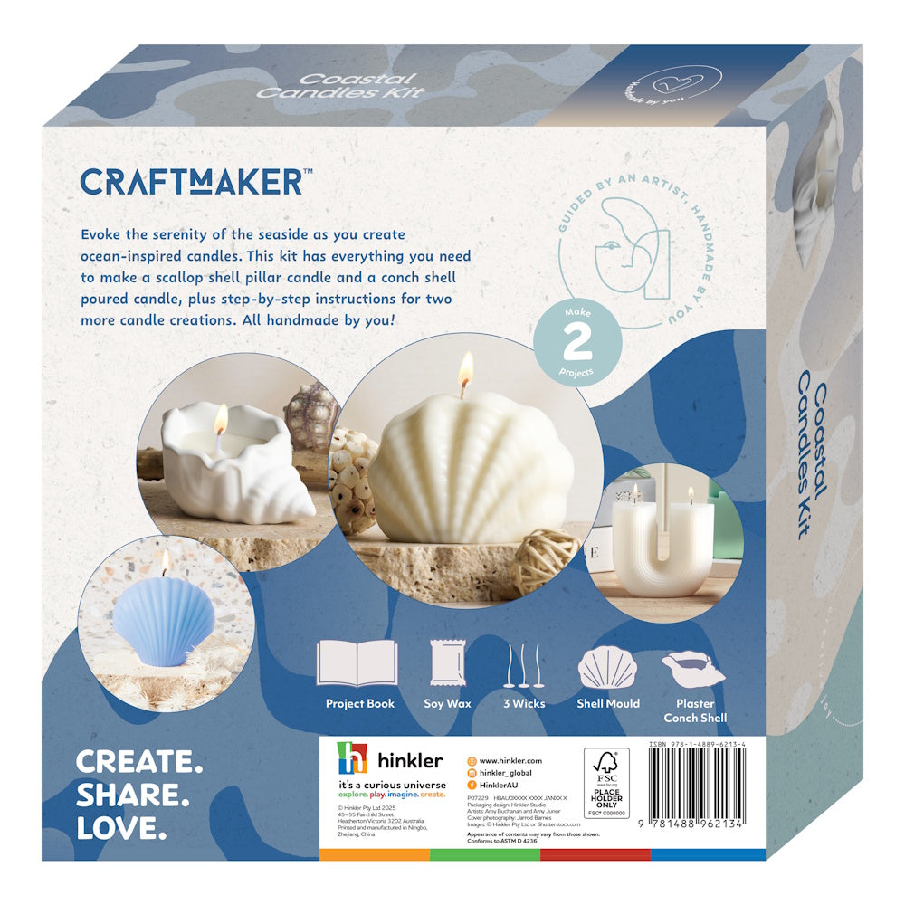 Craft Maker Classic Coastal Candles Kit