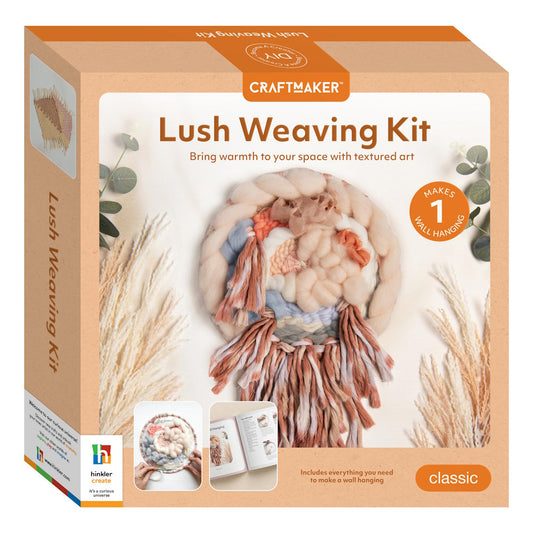 Craft Maker Lush Weaving Kit