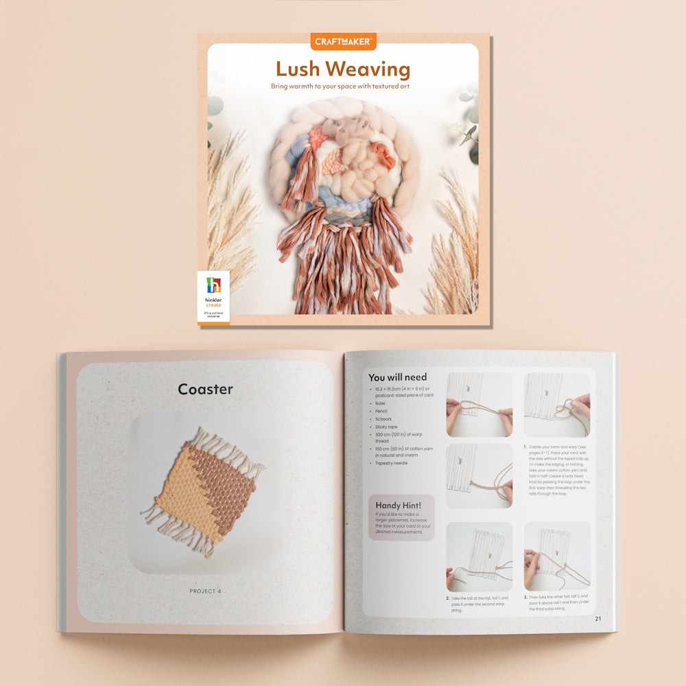 Craft Maker Lush Weaving Kit