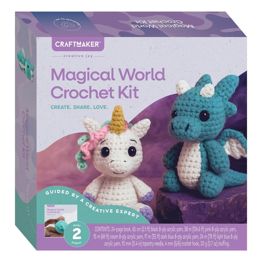 Craft Maker Magical World Crochet Kit