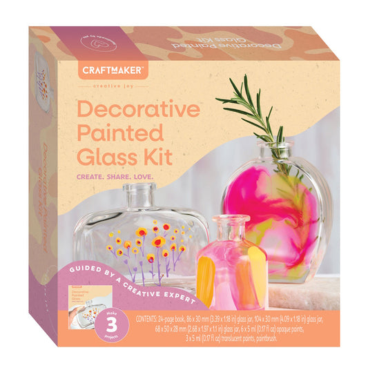 Craft Maker Glass Painting Kit