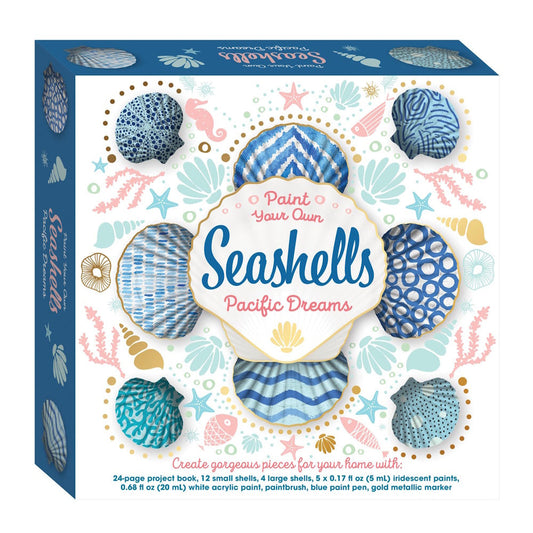 Craft Maker Paint Your Own Seashells Pacific Dreams