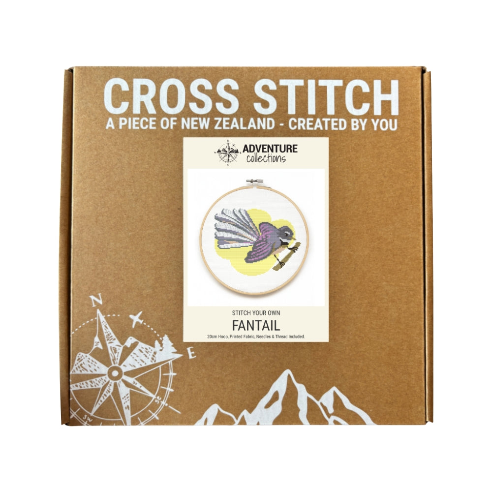 Adventure Collections Cross Stitch Kit - Fantail