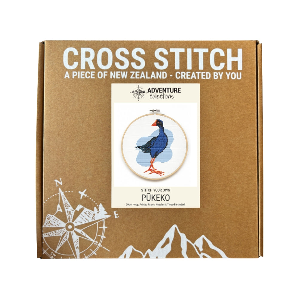 Adventure Collections Cross Stitch Kit - Pukeko