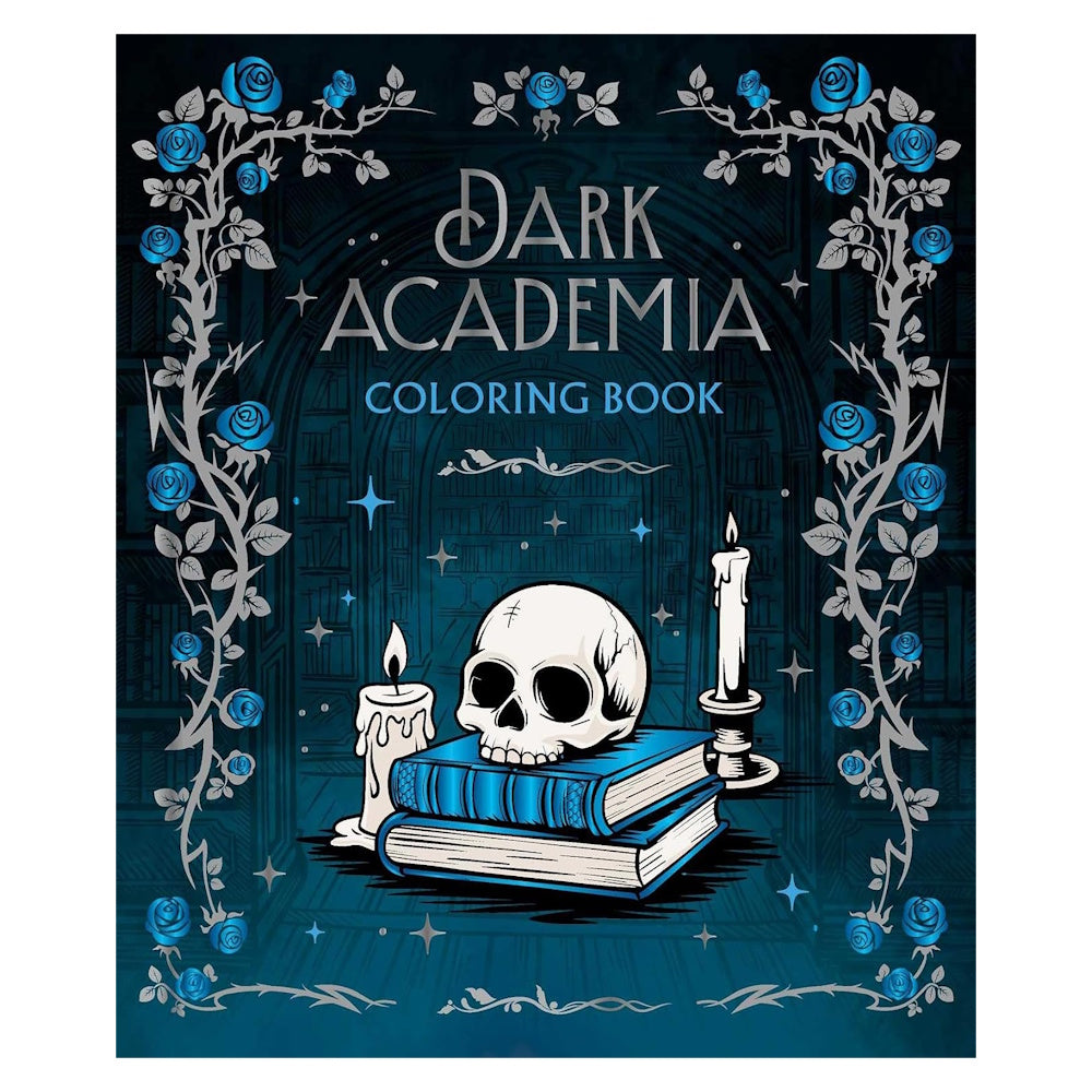 Dark Academia Colouring Book