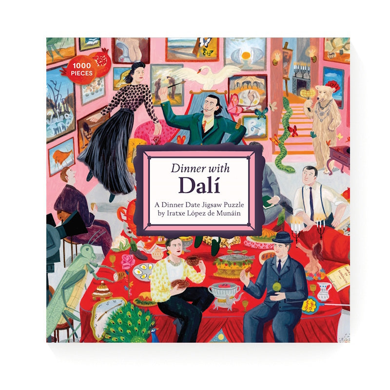 Dinner with Dali 1000 Piece Puzzle