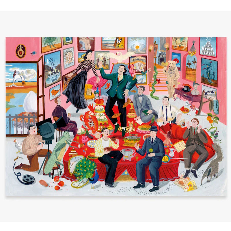 Dinner with Dali 1000 Piece Puzzle