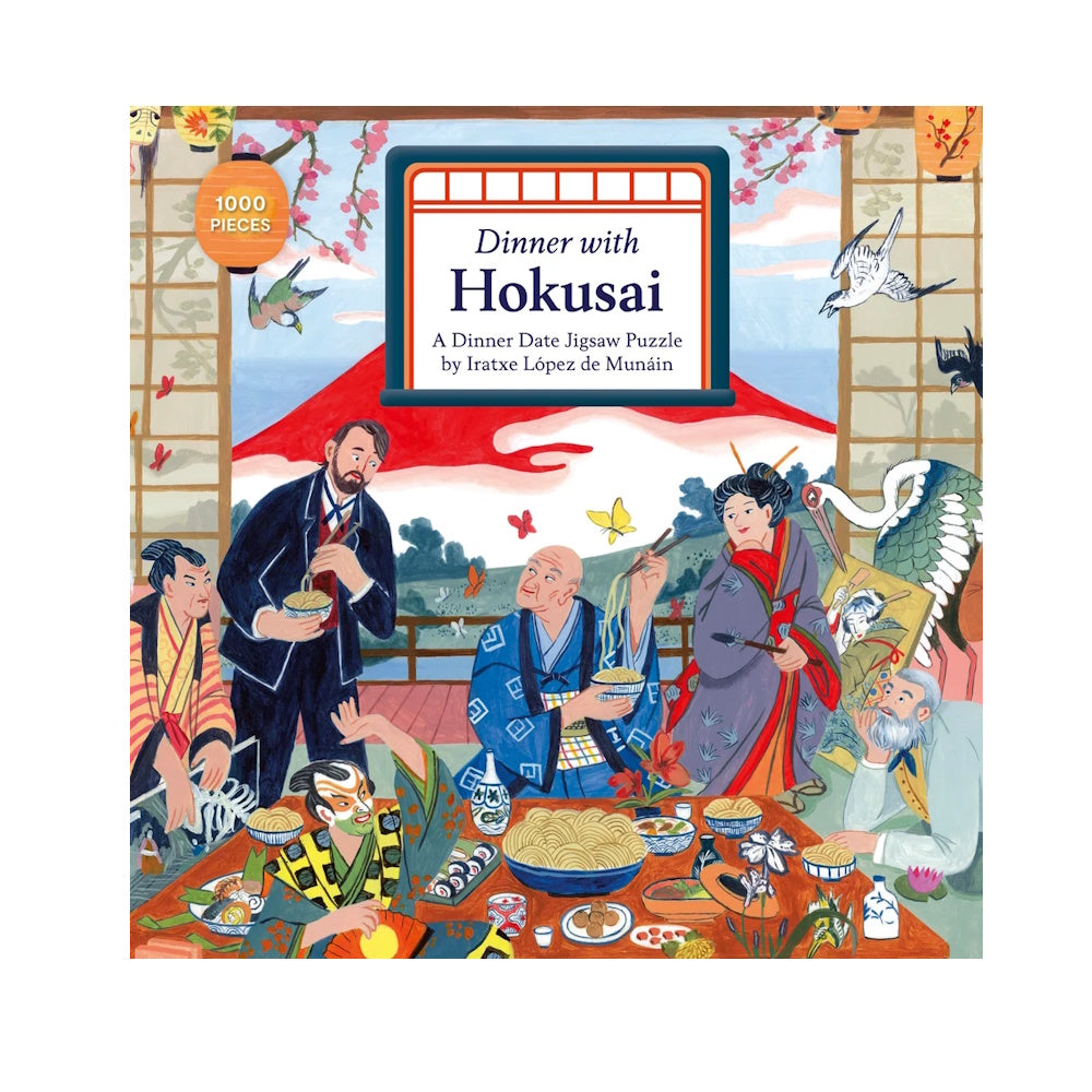 Dinner with Hokusai 1000 Piece Puzzle