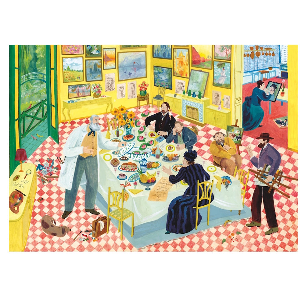 Dinner with Monet 1000 Piece Puzzle