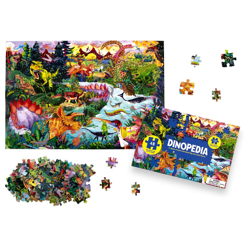 Dinopedia 180 Piece Jigsaw Puzzle