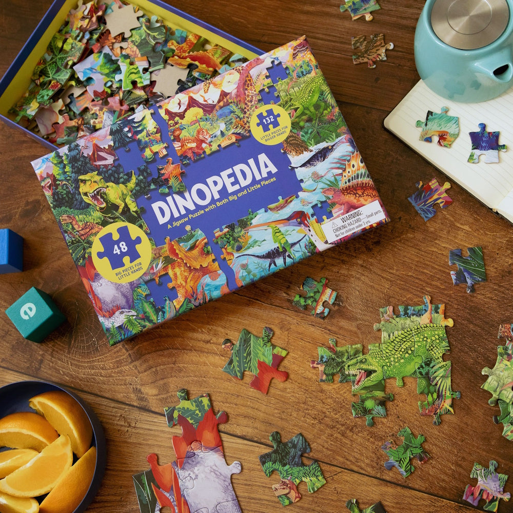 Dinopedia 180 Piece Jigsaw Puzzle