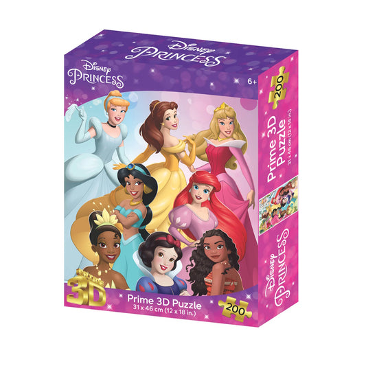 Disney Princess 200 Piece Lenticular Puzzle (31cm x 46cm)