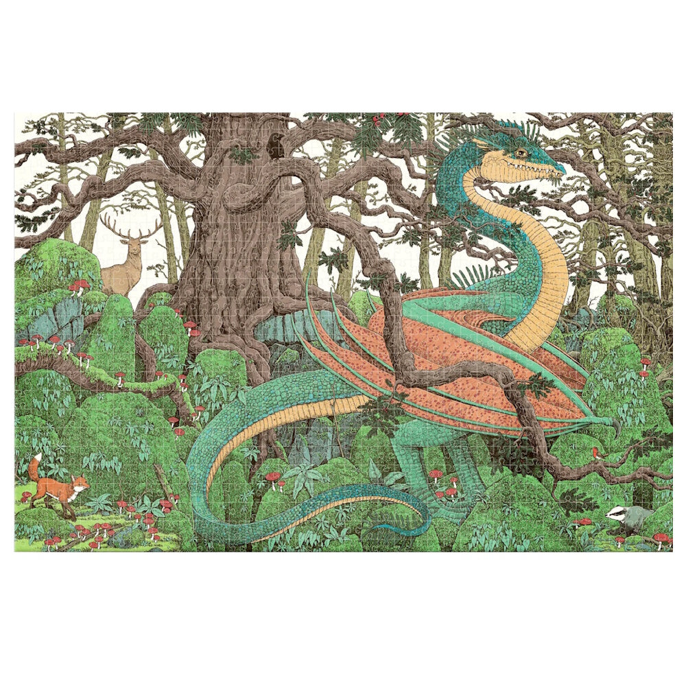 Dragons of the Forest 1000 Piece Puzzle