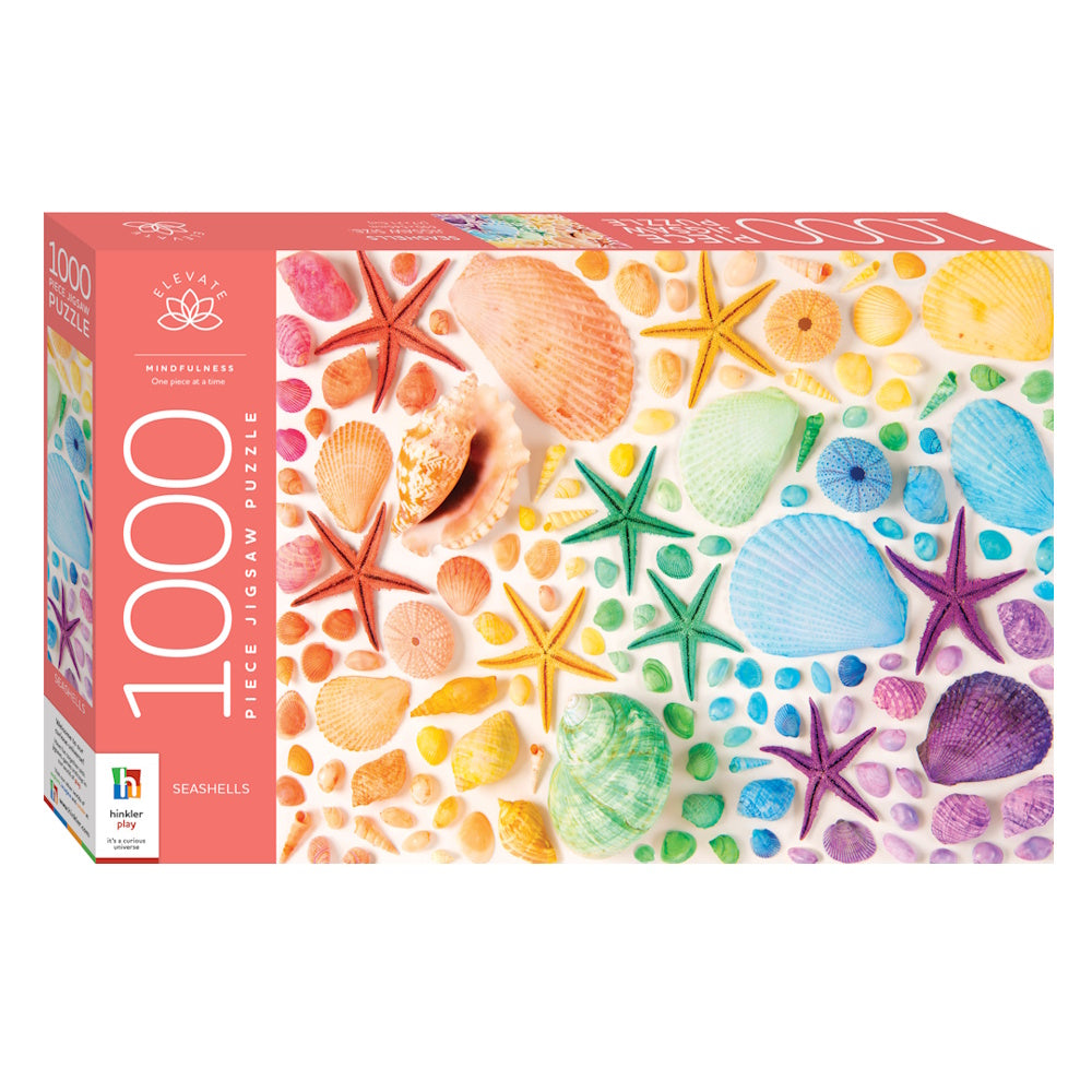 Elevate 1000 Piece Puzzle - Seashells