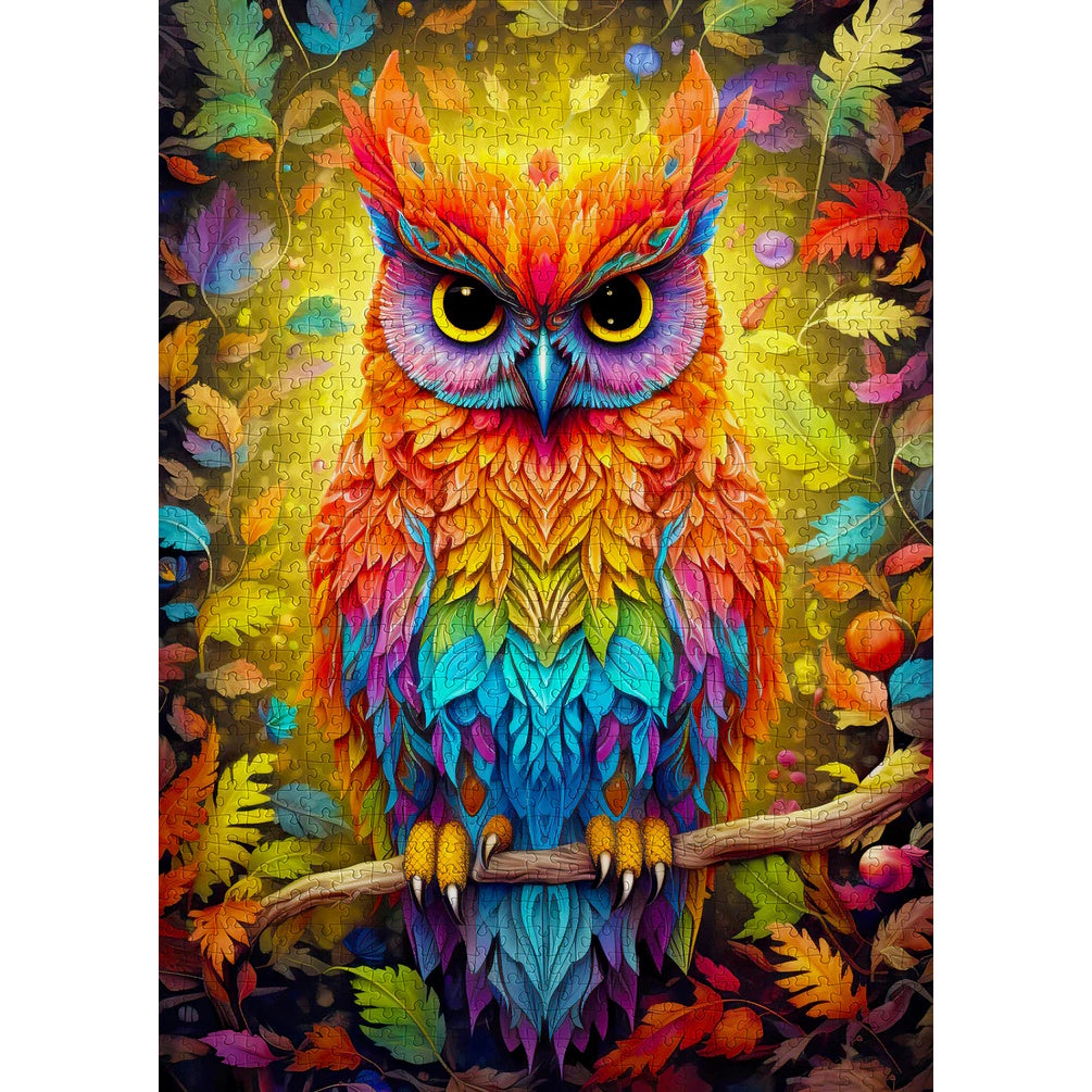 Enjoy 1000 Piece Puzzle - Autumnal Owl