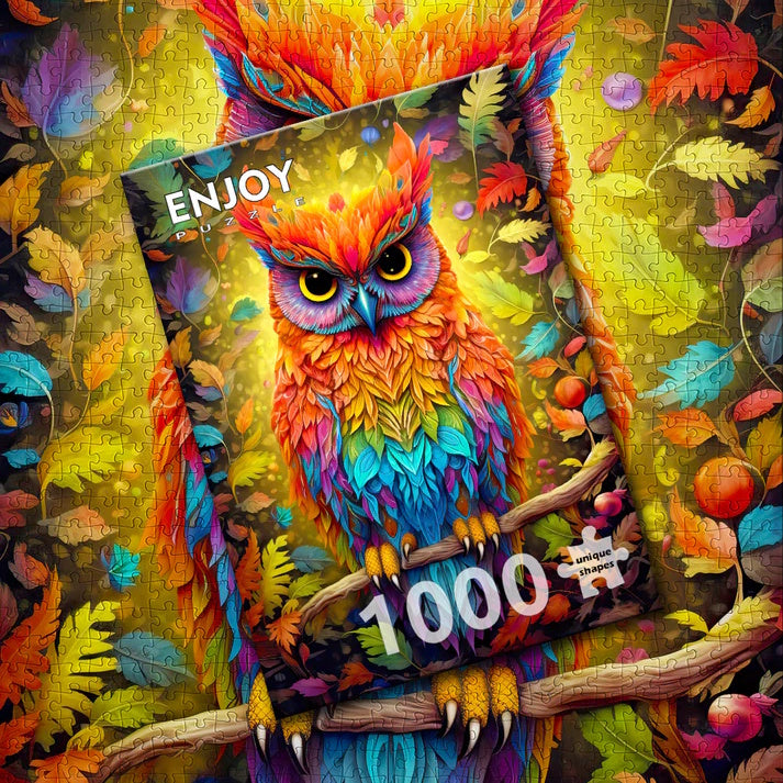 Enjoy 1000 Piece Puzzle - Autumnal Owl
