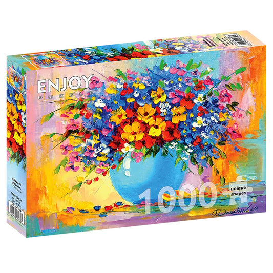 Enjoy 1000 Piece Puzzle - A Bouquet of Flowers