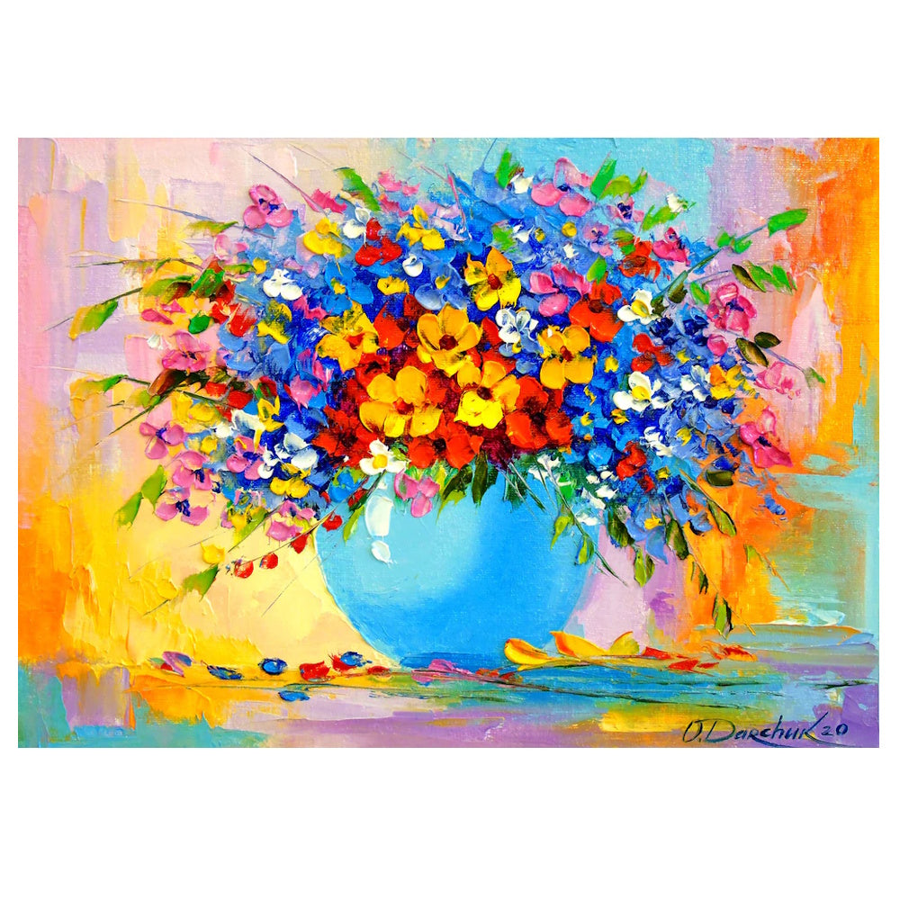 Enjoy 1000 Piece Puzzle - A Bouquet of Flowers