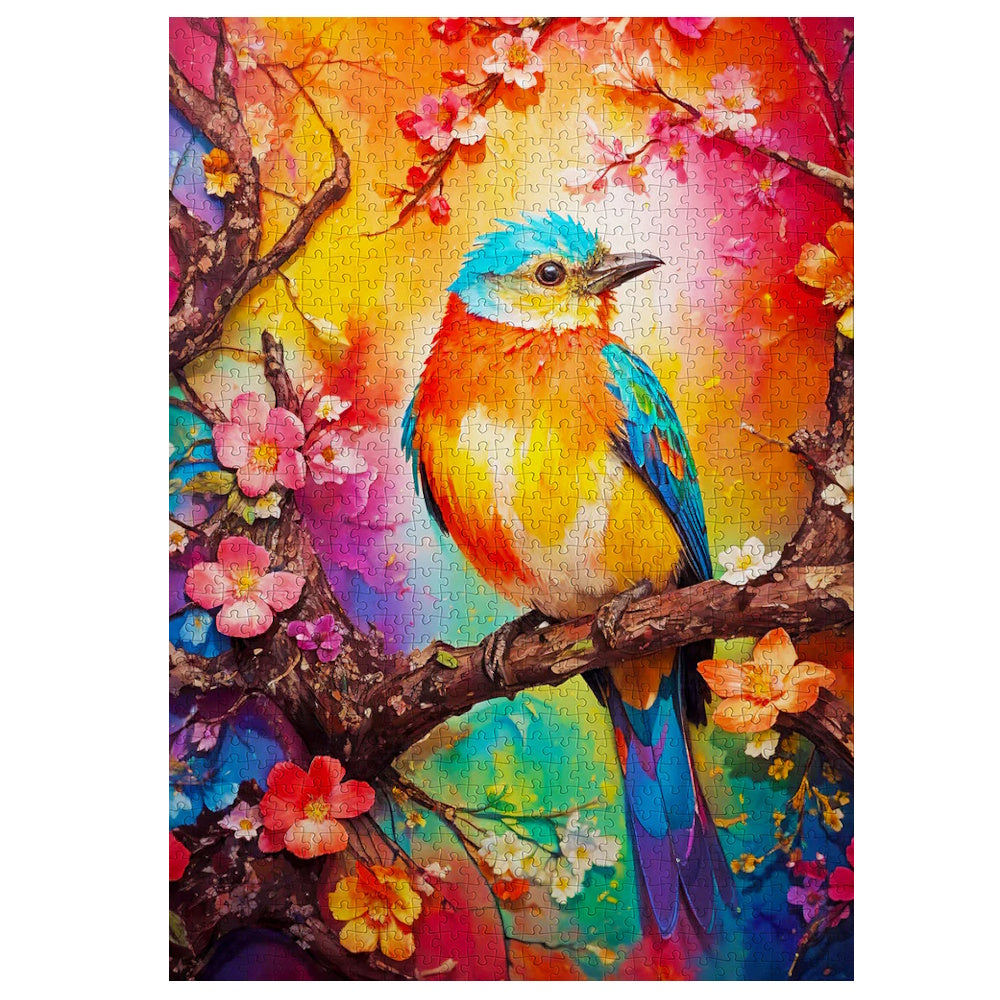 Enjoy 1000 Piece Puzzle - Colourful Birdie