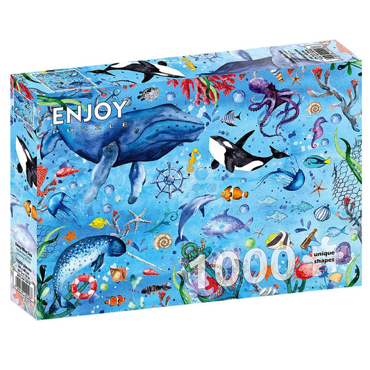 Enjoy 1000 Piece Puzzle - Deep Blue Sea