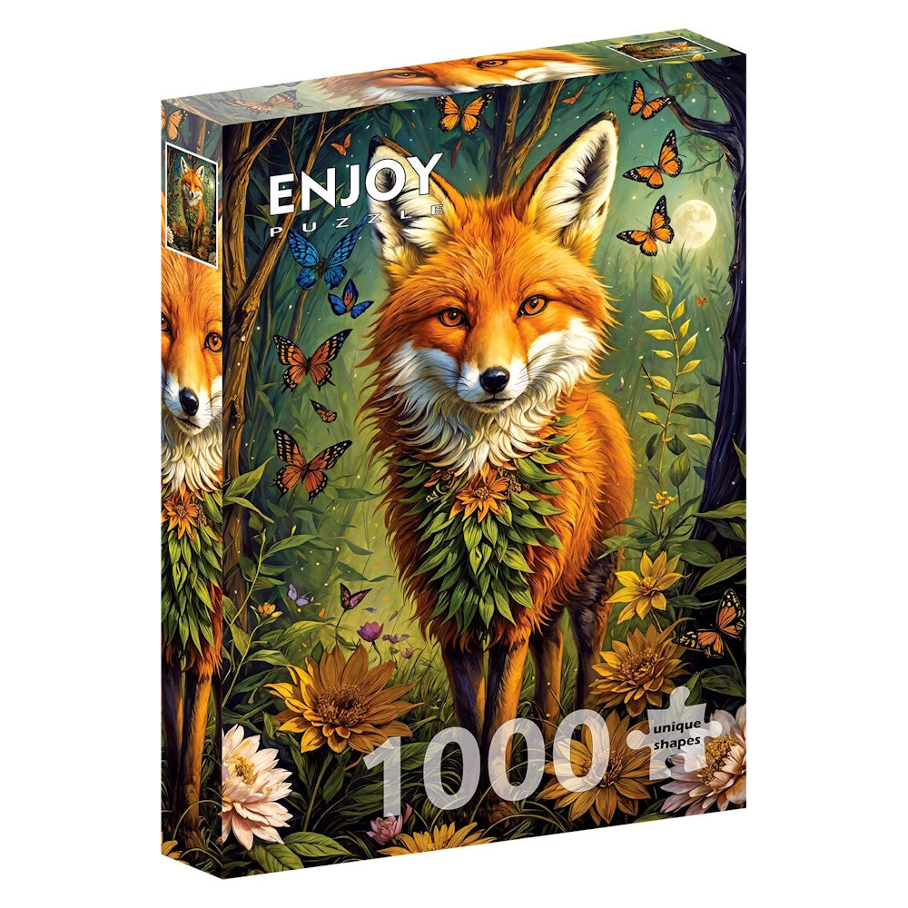 Enjoy 1000 Piece Puzzle - Enchanted Fox