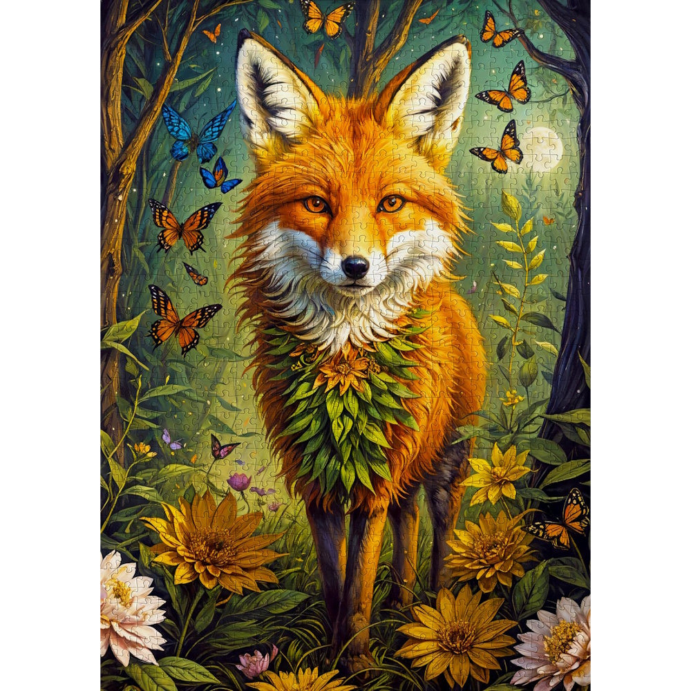 Enjoy 1000 Piece Puzzle - Enchanted Fox