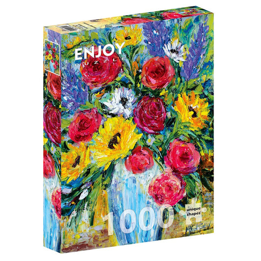 Enjoy 1000 Piece Puzzle - Forever Blooms
