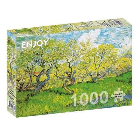 Enjoy 1000 Piece Puzzle - Vincent van Gogh: Orchard in Blossom