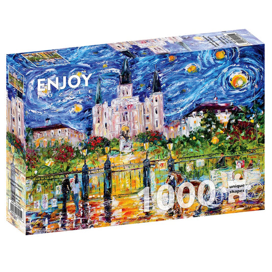 Enjoy 1000 Piece Puzzle - Jackson Square
