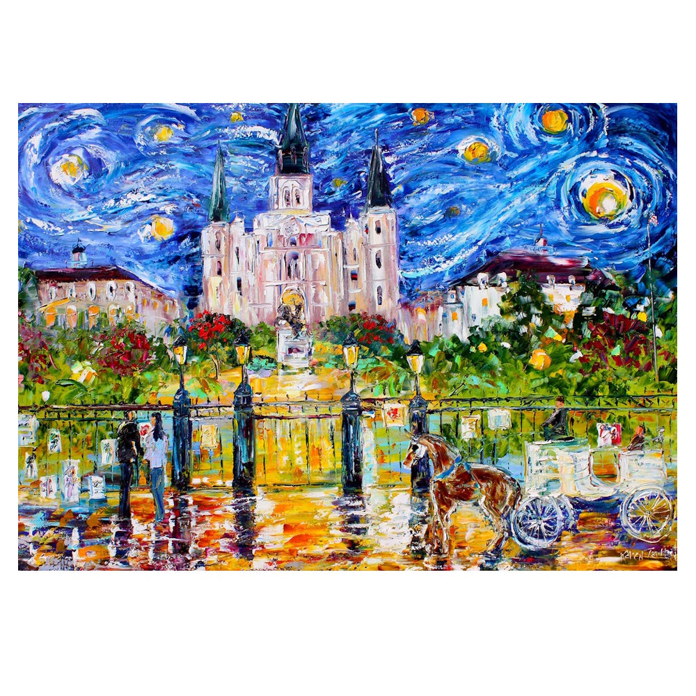 Enjoy 1000 Piece Puzzle - Jackson Square