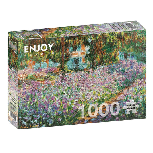 Enjoy 1000 Piece Puzzle - Claude Monet: The Artist's Garden at Giverny