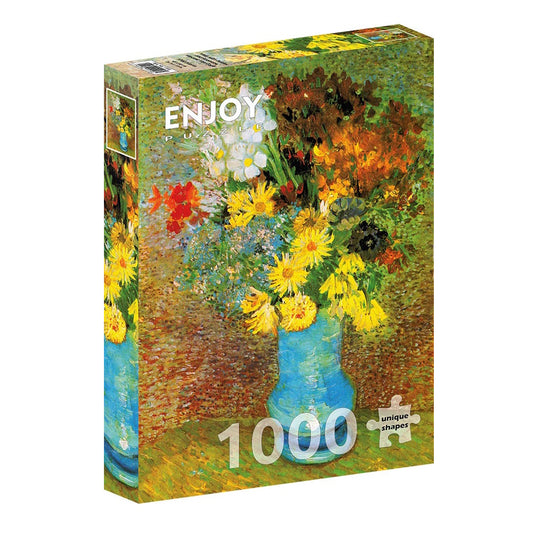 Enjoy 1000 Piece Puzzle - Vincent van Gogh: Vase with Daisies and Anemones