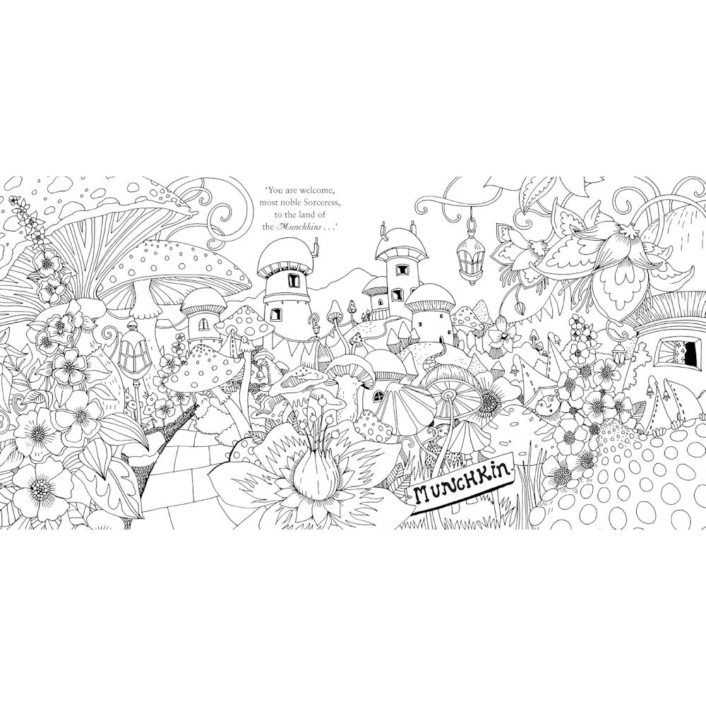 Escape to Oz: A Colouring Book Adventure