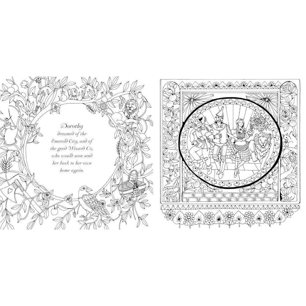 Escape to Oz: A Colouring Book Adventure