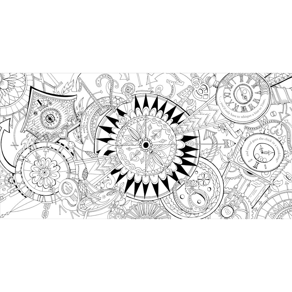Escape to Wonderland: A Colouring Book Adventure