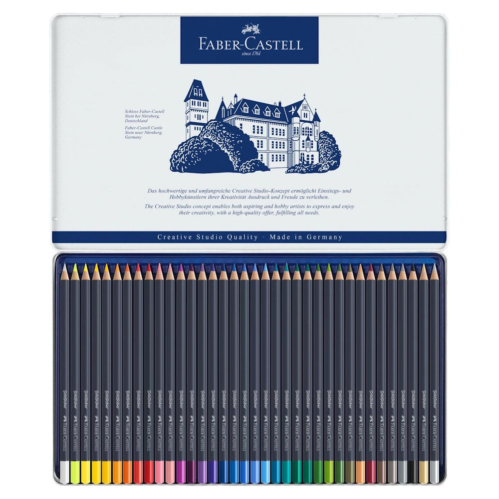 Faber-Castell Goldfaber Colouring Pencils Tin of 36