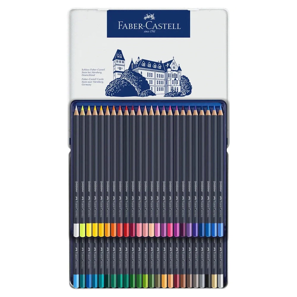 Faber-Castell Goldfaber Colouring Pencils Tin of 48