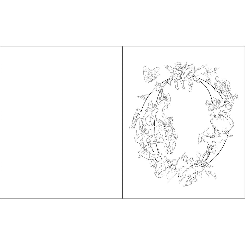 Fairies A to Z Colouring Book