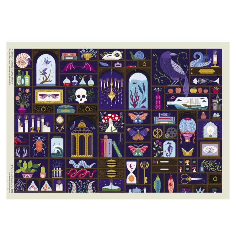 Jenny Zemanek: A Cabinet of Curiosities 1000 Piece Puzzle