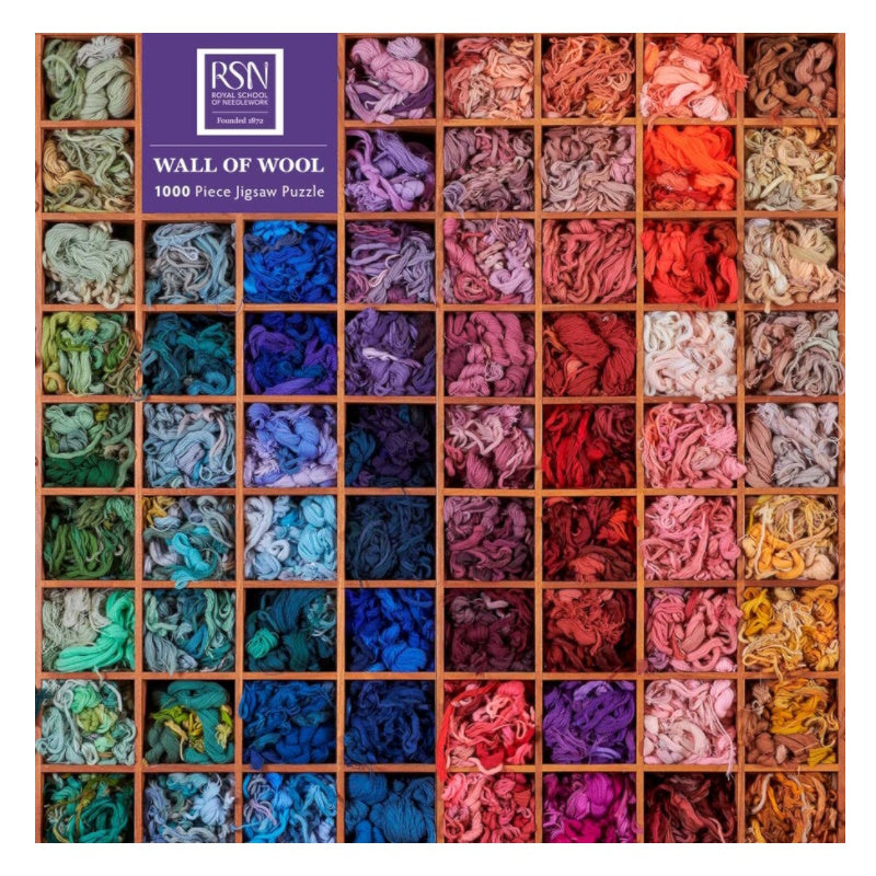 Royal School Of Needlework Wall Of Wall - 1000 Piece Puzzle